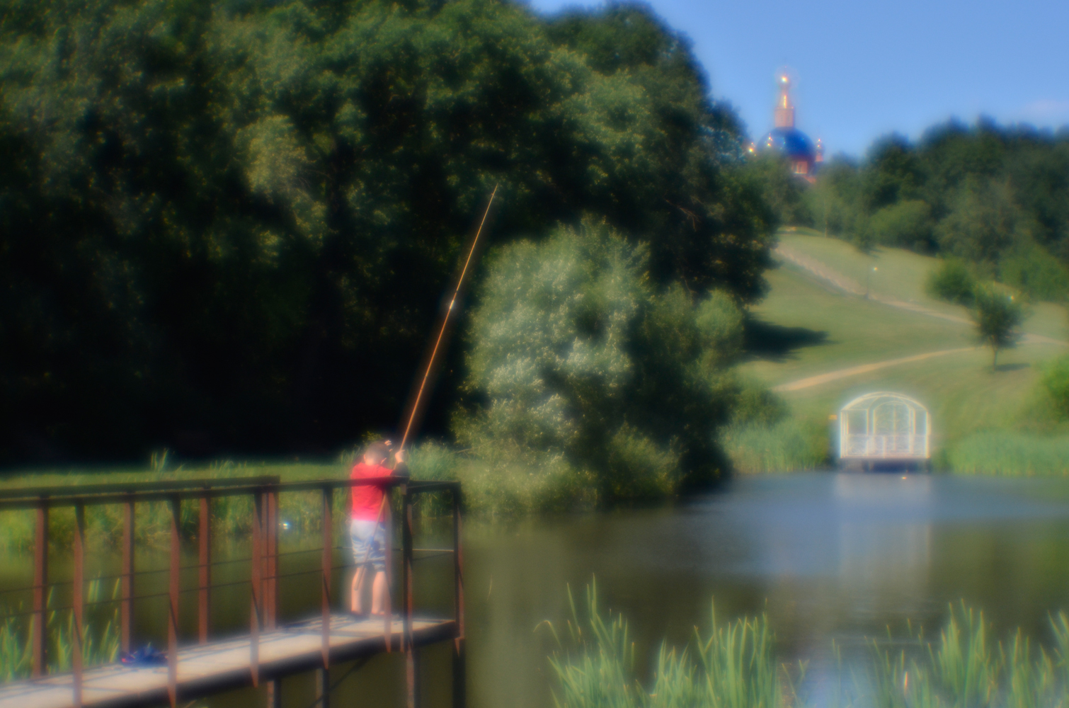 photo "***" tags: landscape, children, summer, temple, монокль