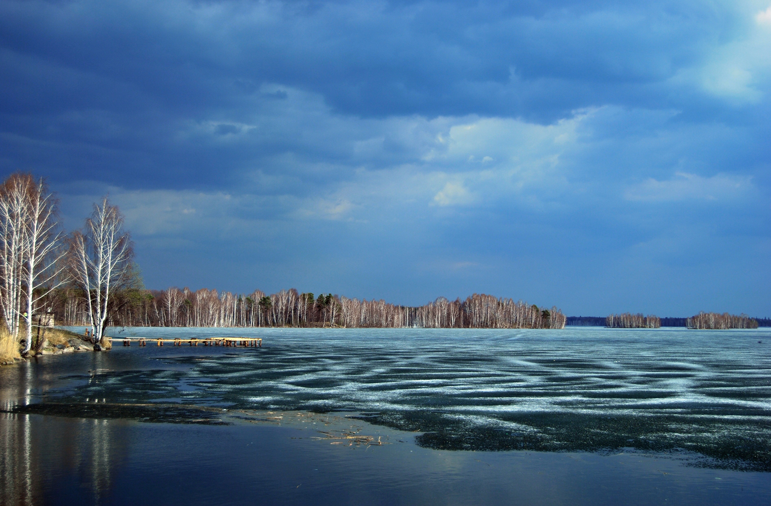 photo "***" tags: landscape, lake, spring, Увильды, лед, урал