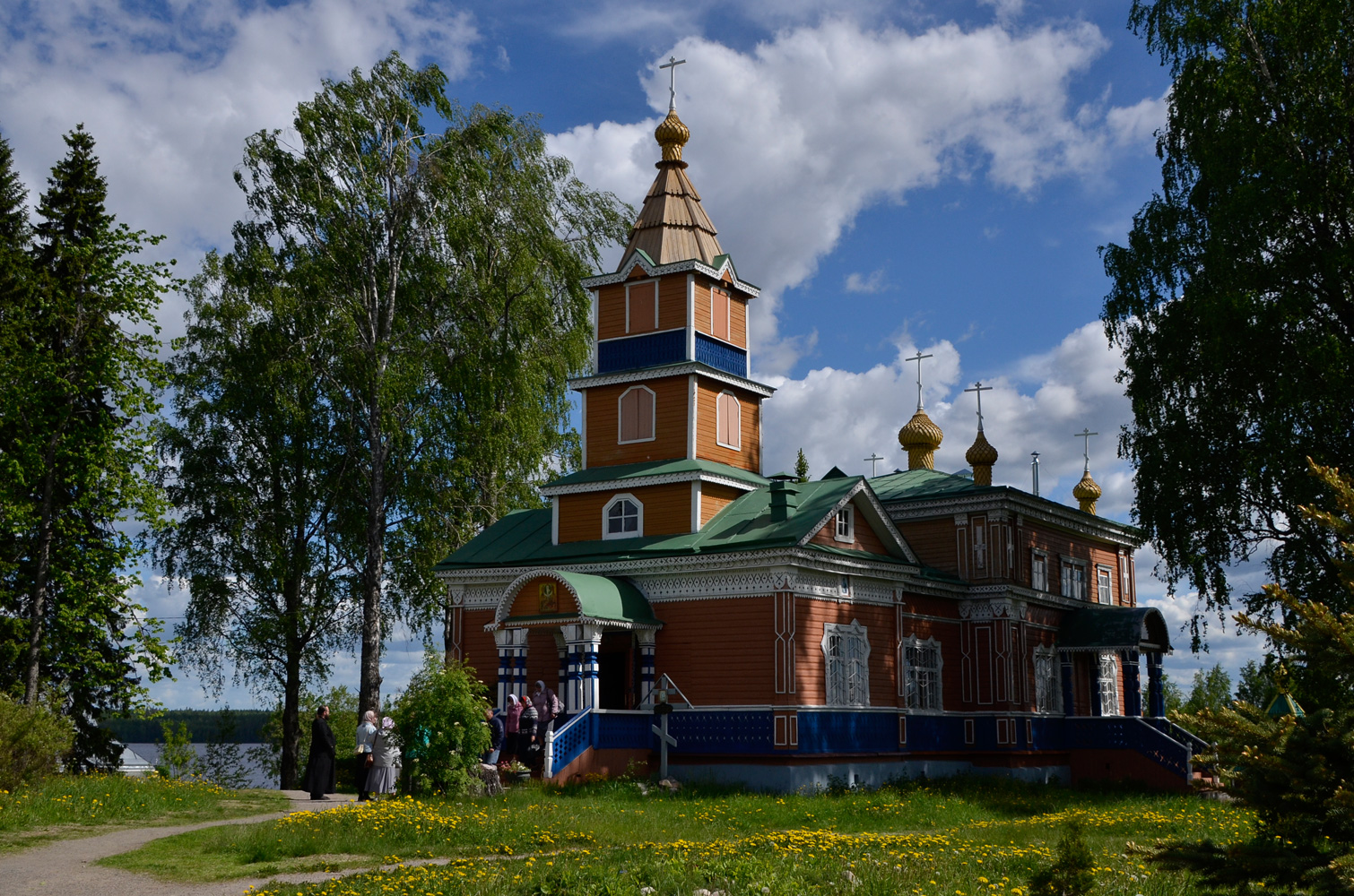 photo "***" tags: landscape, Karelia, Важеозеро, Важеозёрский монастырь, вера, православие