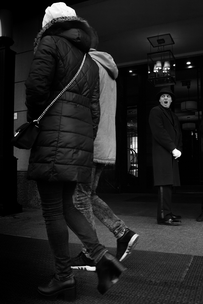 photo "***" tags: street, genre, humor, St. Petersburg, people