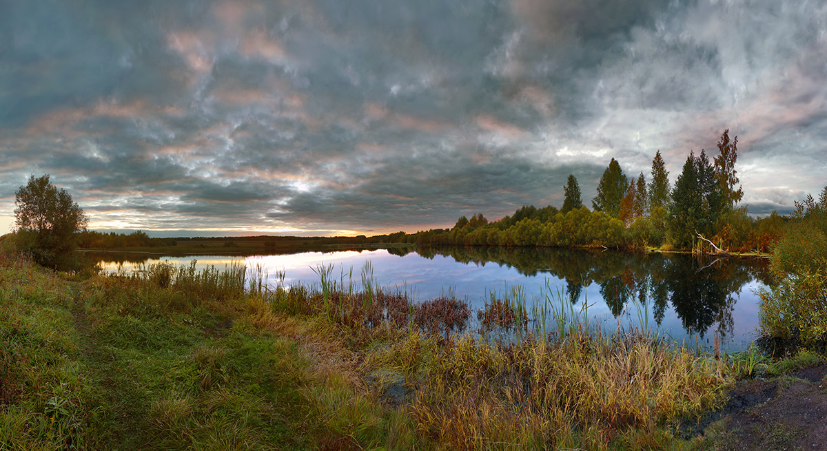 photo "***" tags: landscape, autumn, lake, sunset