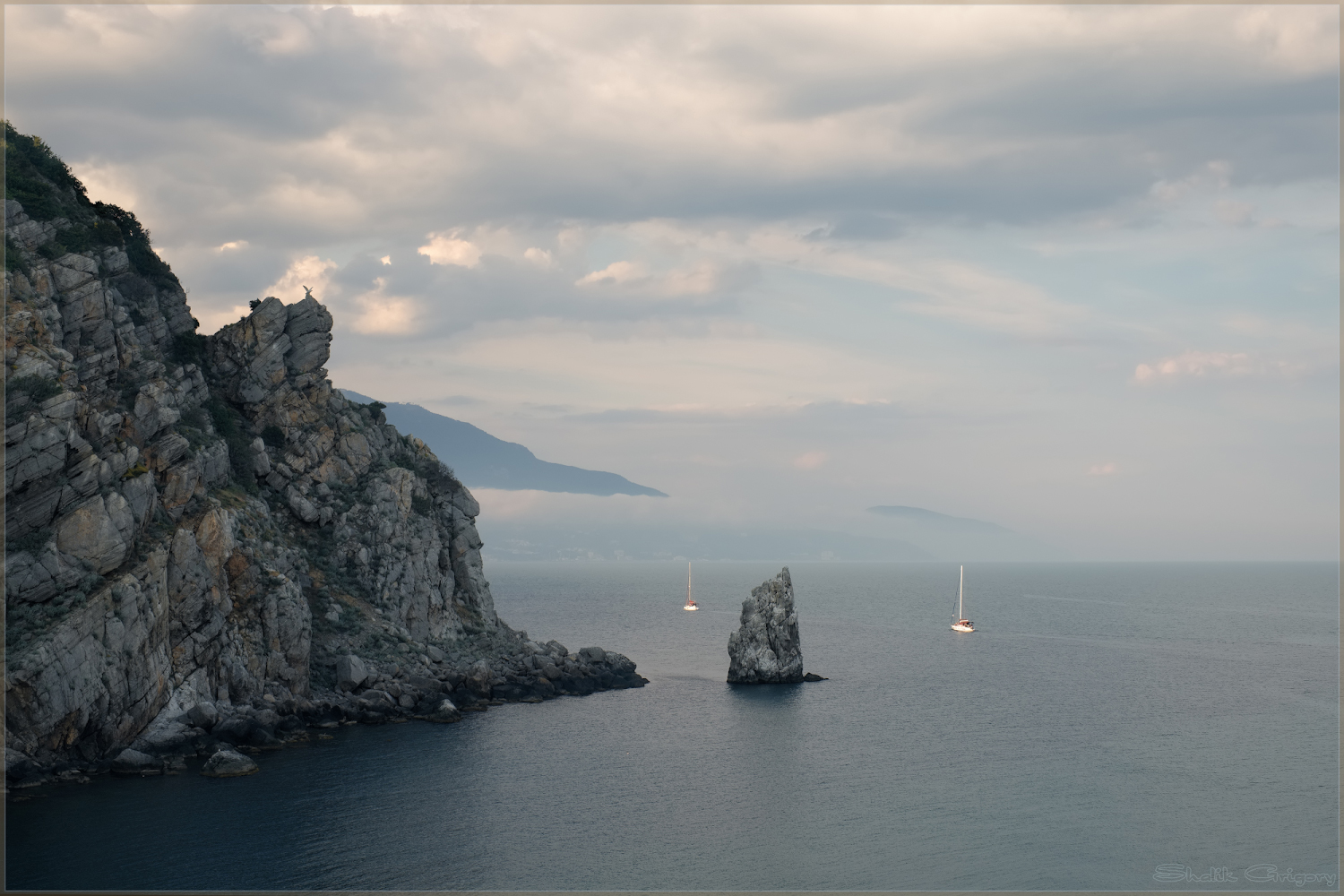 photo "***" tags: landscape, clouds, evening, sea