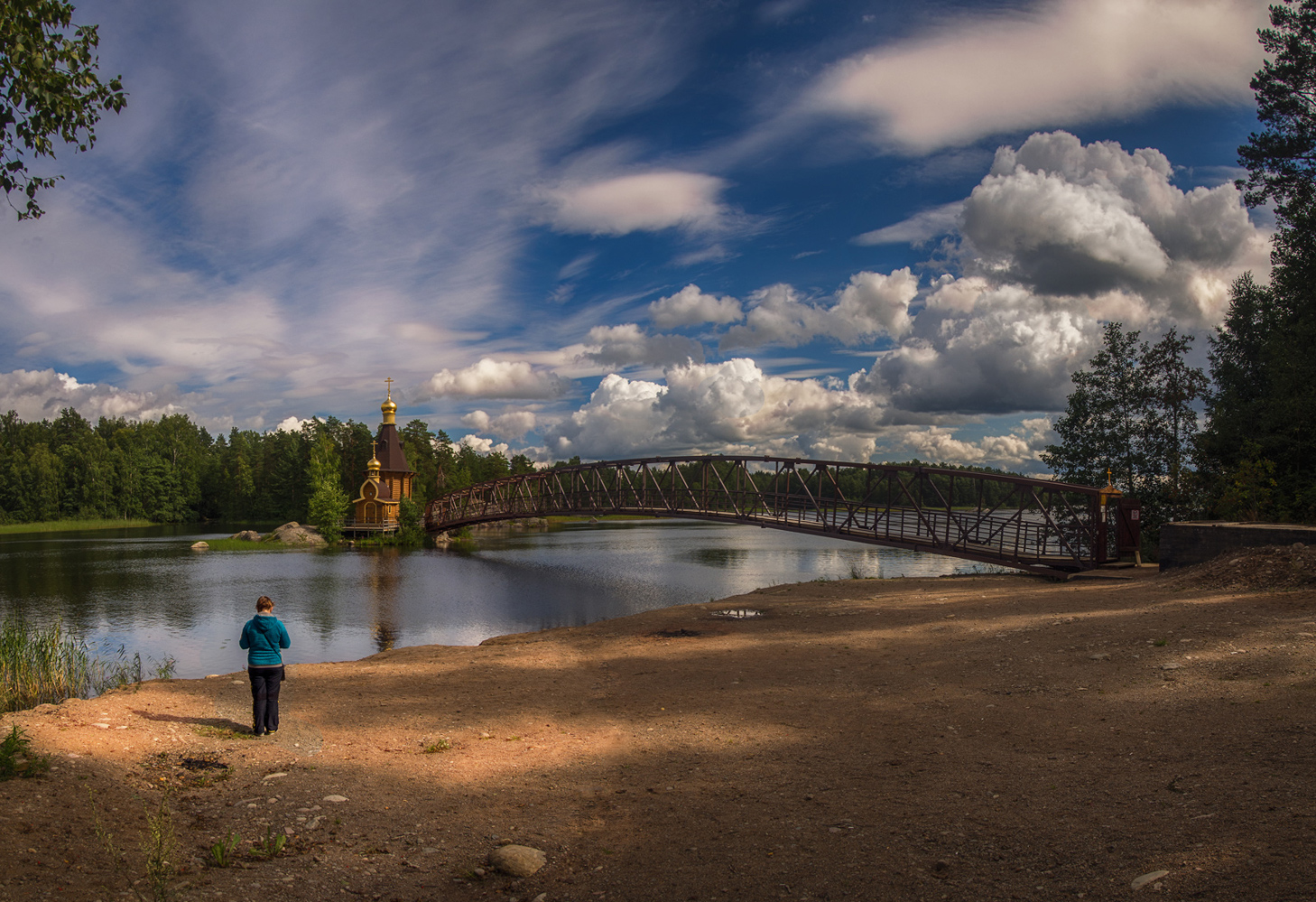 photo "***" tags: landscape, architecture, summer, Вуокса