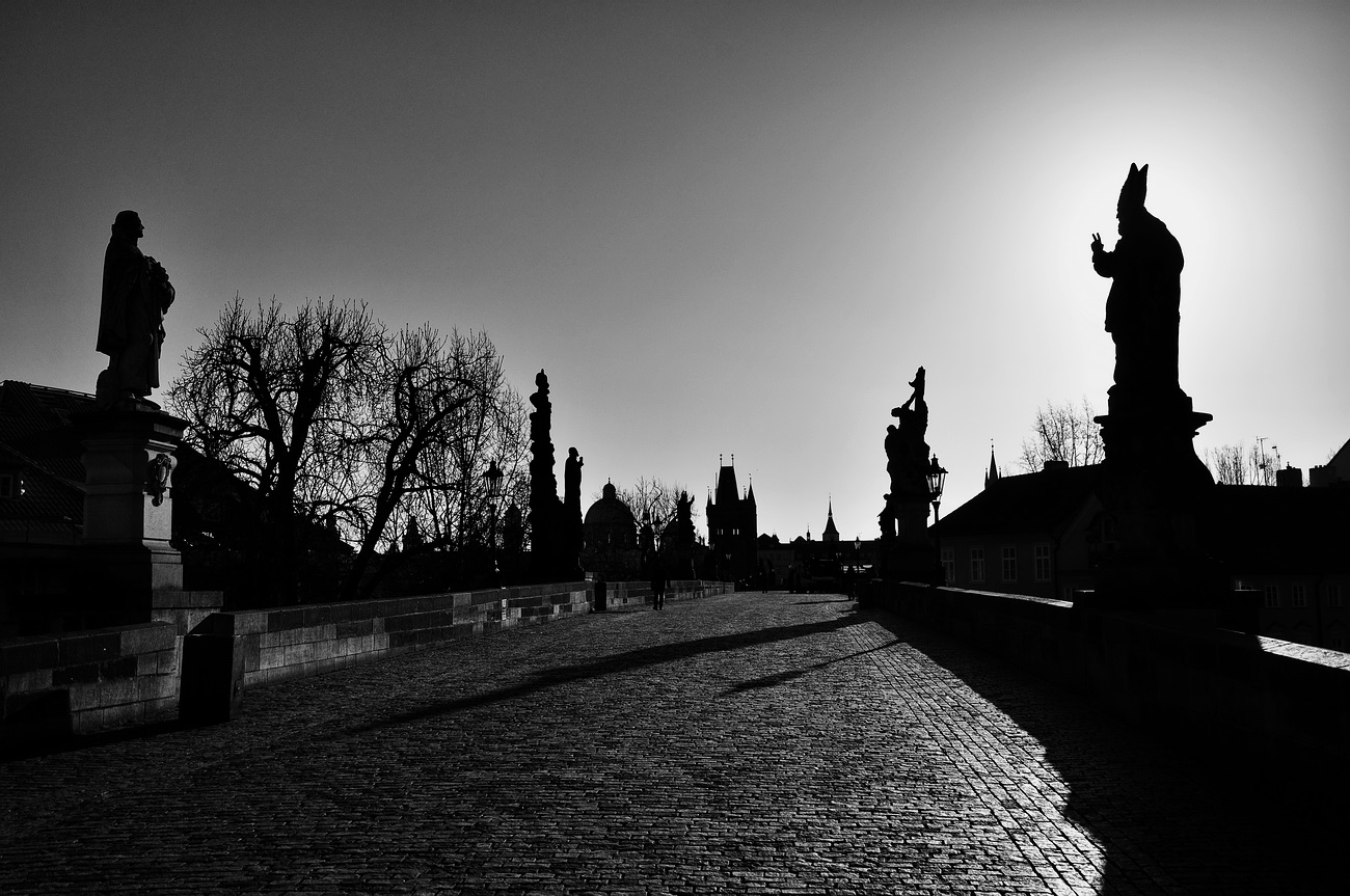 фото "Утро" метки: архитектура, черно-белые, Prag, Praha, Прага