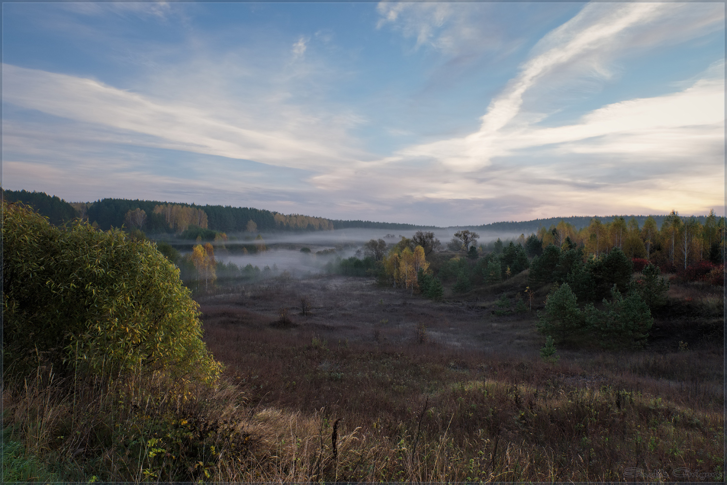 photo "***" tags: landscape, fog, morning, тишина