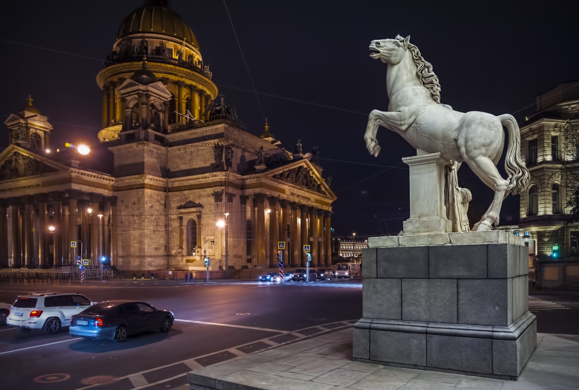 photo "Saint Petersburg at night" tags: architecture, 