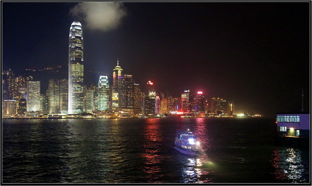 фото "Огни Гонконга" метки: город, Гонконг