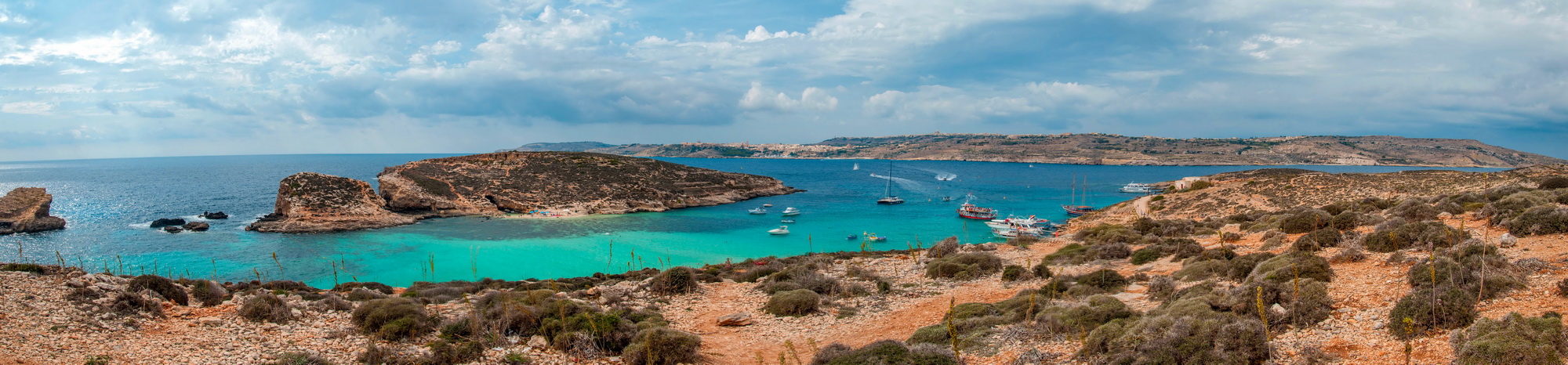 photo "Blue Lagoon in Comino Island" tags: panoramic, travel, landscape, 