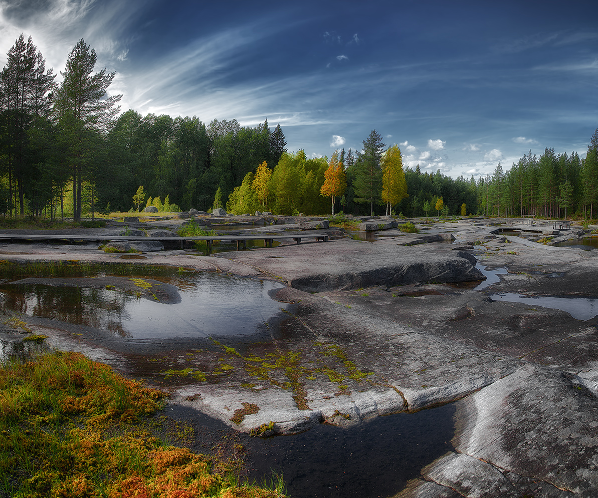 photo "***" tags: landscape, Karelia, forest, rocks