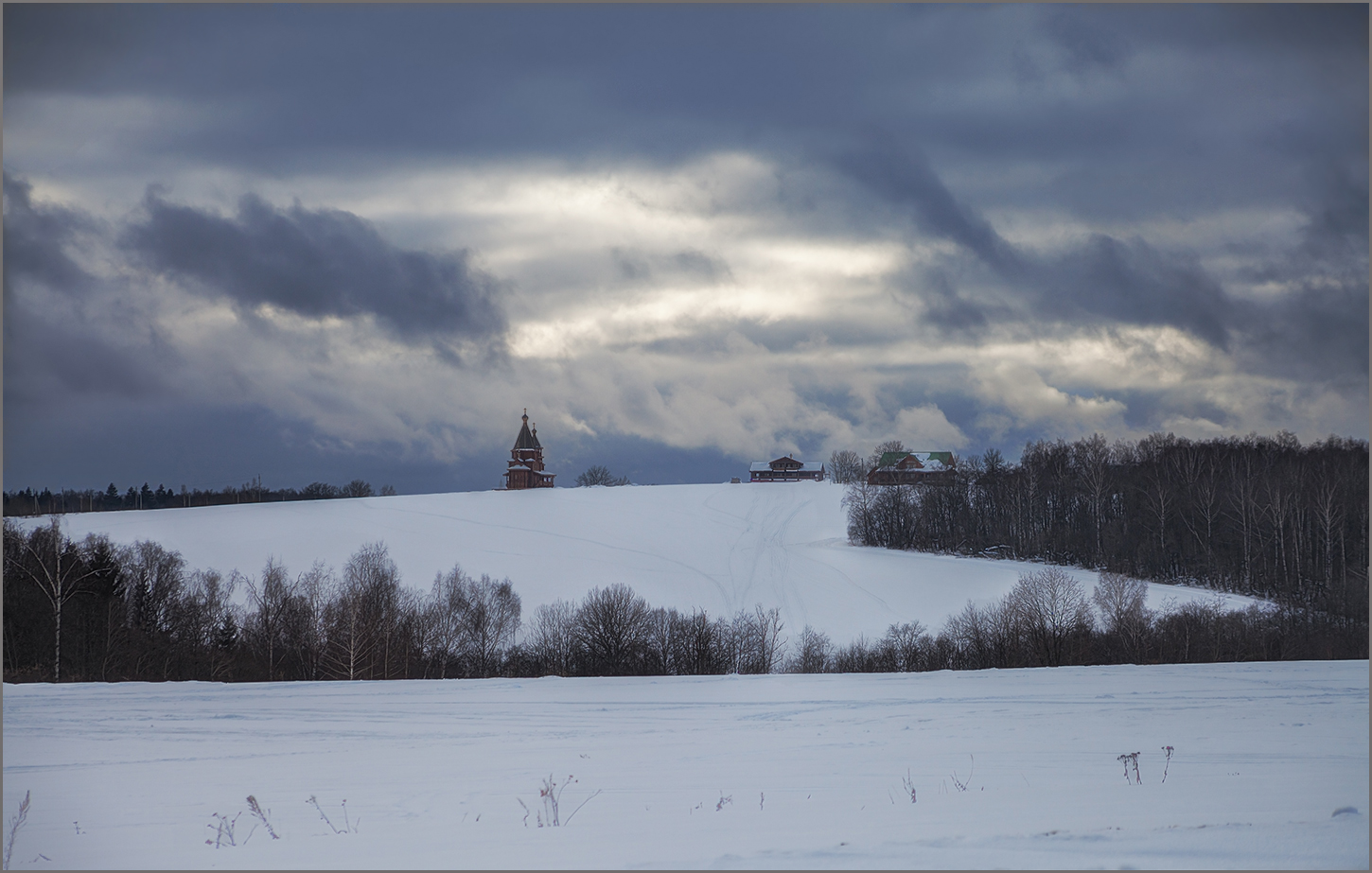 фото "На пригорке" метки: , 