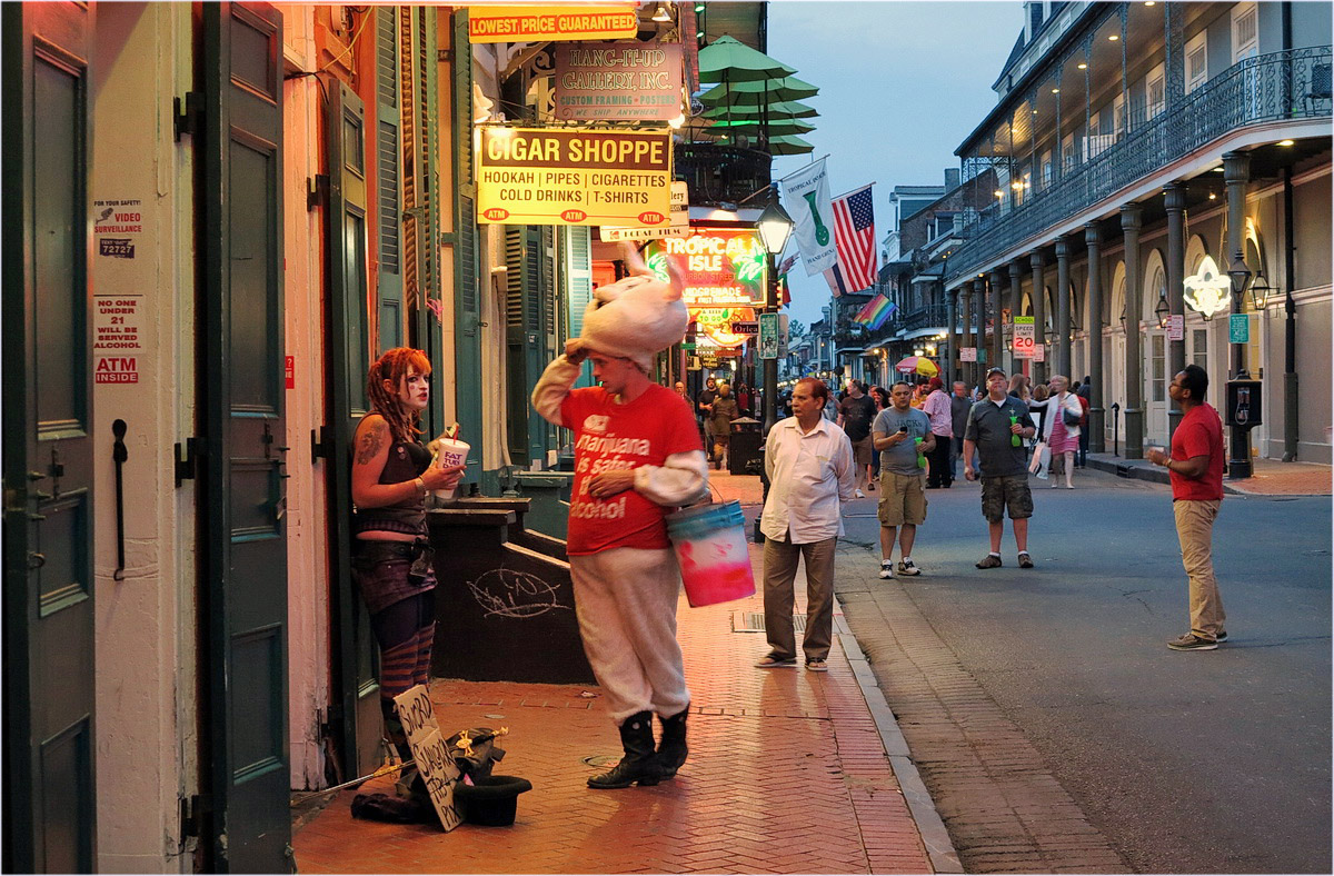 photo "Bourbon street" tags: street, 