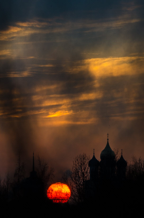 photo "***" tags: nature, landscape, sky, sunset, Псков