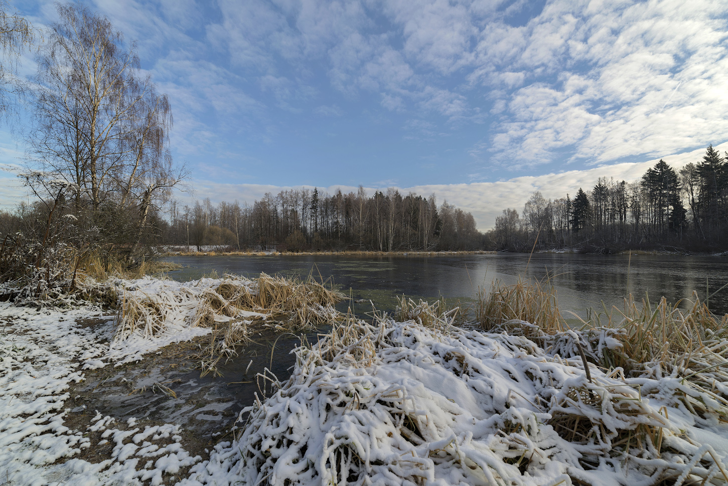 фото "Первый снег" метки: пейзаж, 