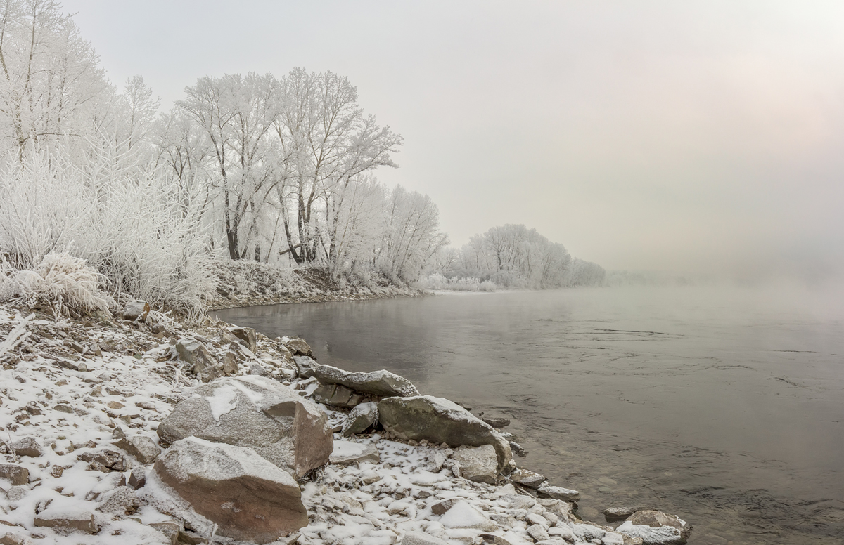 фото "Зима на Енисее" метки: пейзаж, 