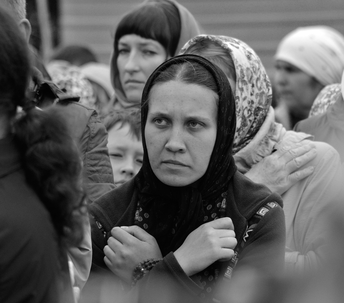 фото "Самоотрешенность" метки: портрет, богослужение, вера, люди, церковь