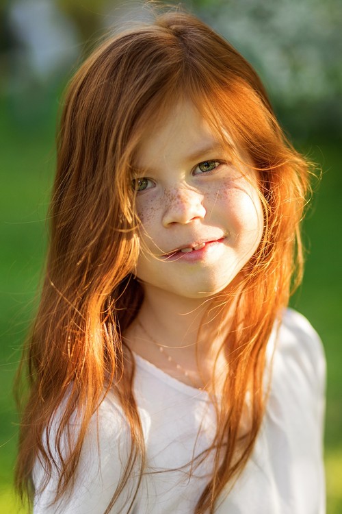 фото "Рыжая" метки: портрет, детская фотосессия, детский фотограф, фотопортет