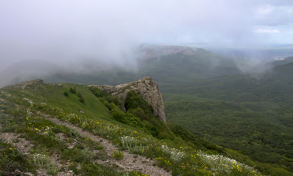 photo "***" tags: landscape, fog, mountains