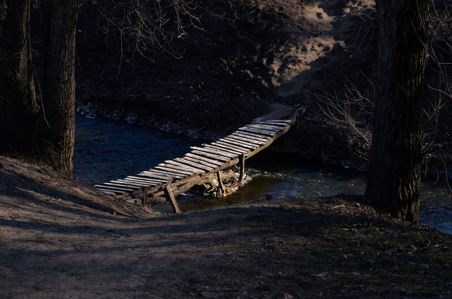 photo "***" tags: landscape, Речка, мостик