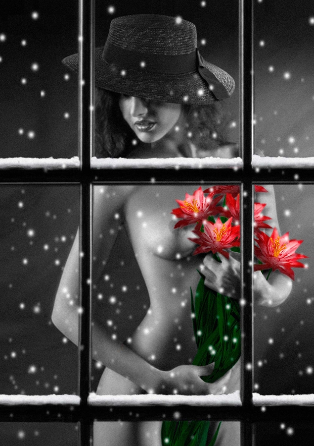 photo "Last snow..." tags: glamour, digital art, 