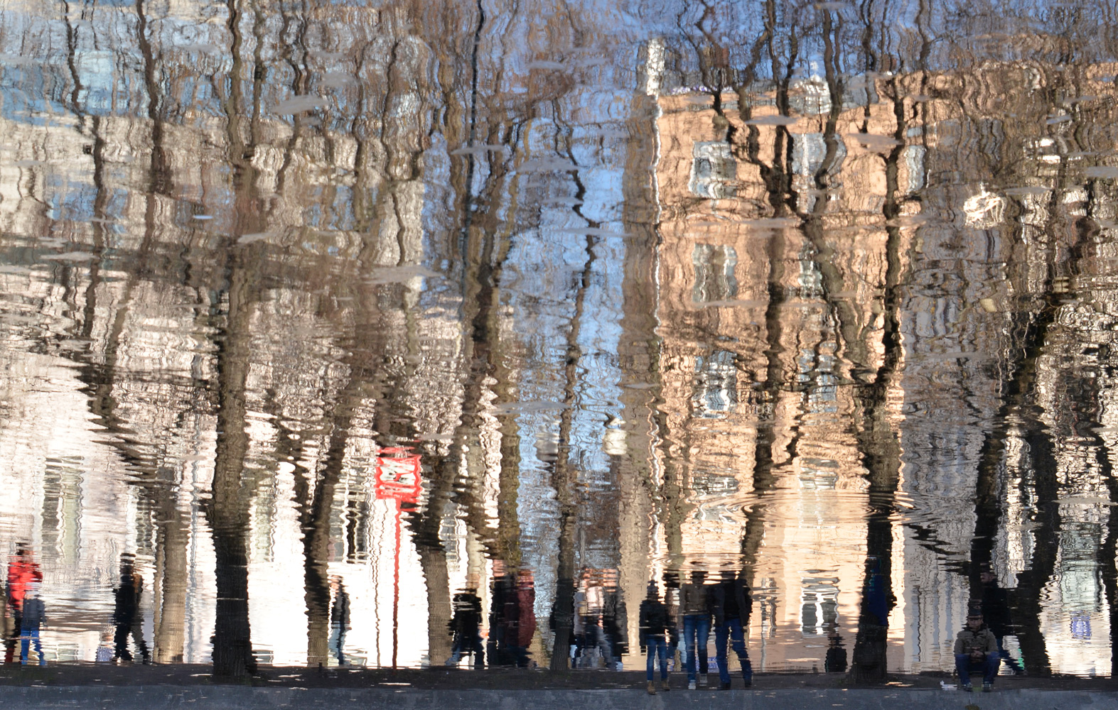 фото "Прогулки на Чистых прудах." метки: пейзаж, Москва, отражения