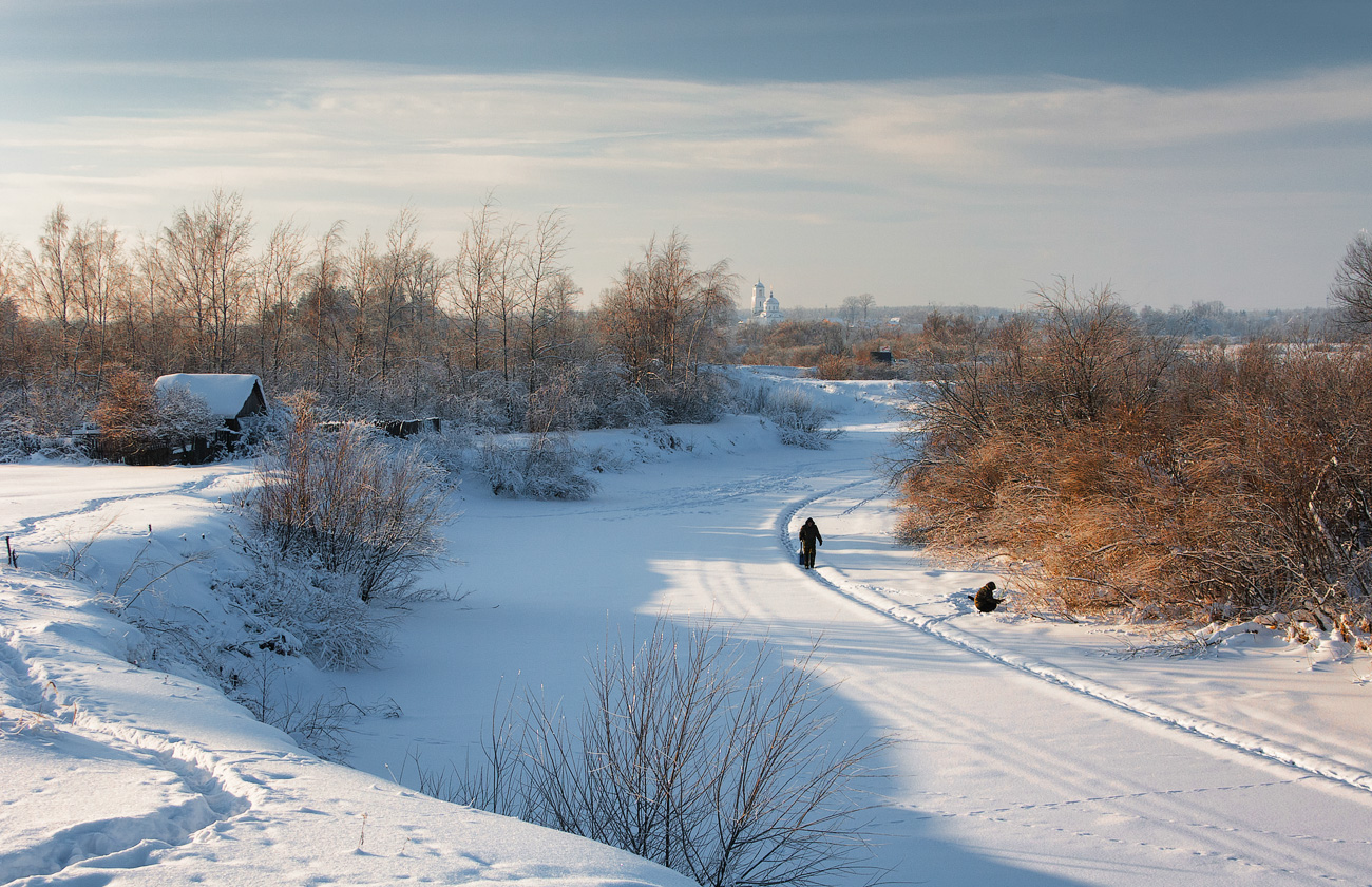 photo "***" tags: landscape, river, winter, Шерна