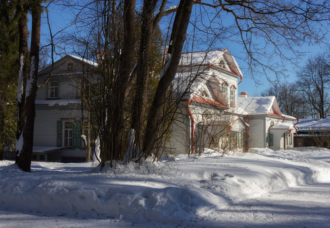 фото "В начале марта" метки: пейзаж, архитектура, Абрамцево, весна