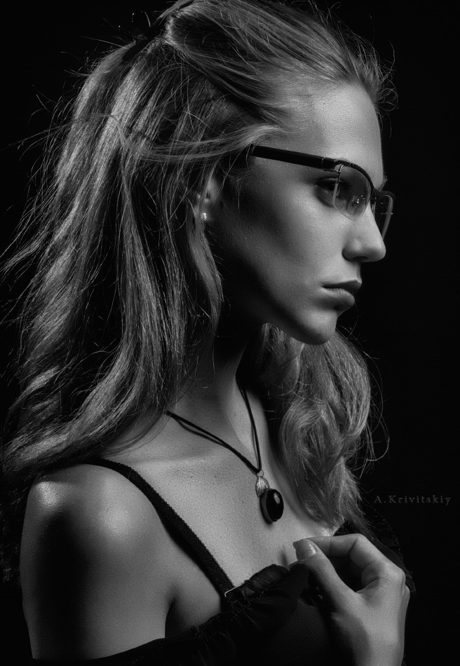 photo "Krivitskiy" tags: portrait, black&white, кривицкий, фотоактриса, фотомодель, фототеатр