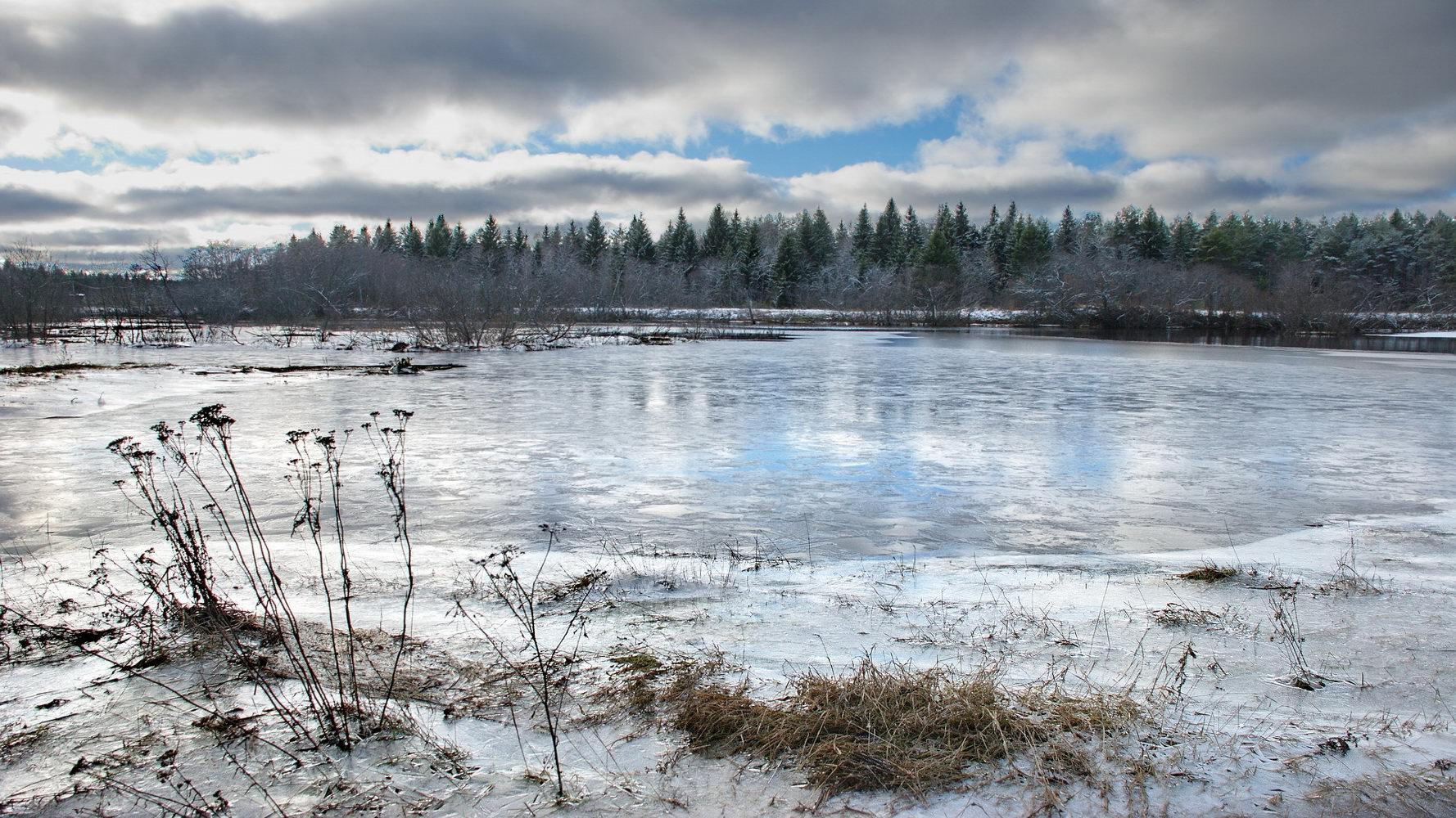 photo "лучше нажать F11" tags: nature, landscape, snow, winter, лед