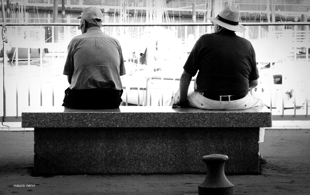 photo "a moment of rest" tags: black&white, 