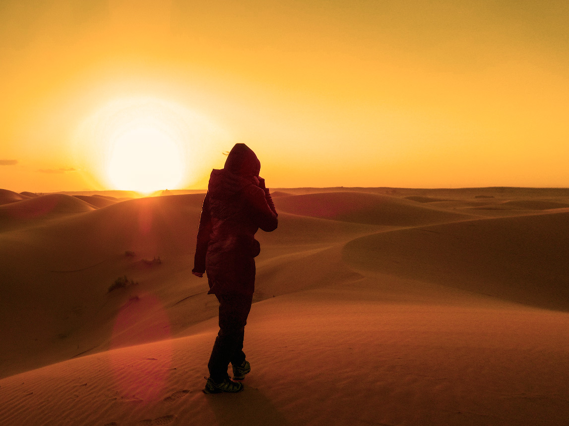 фото "Дорогу осилит идущий" метки: путешествия, идущий, пустыня