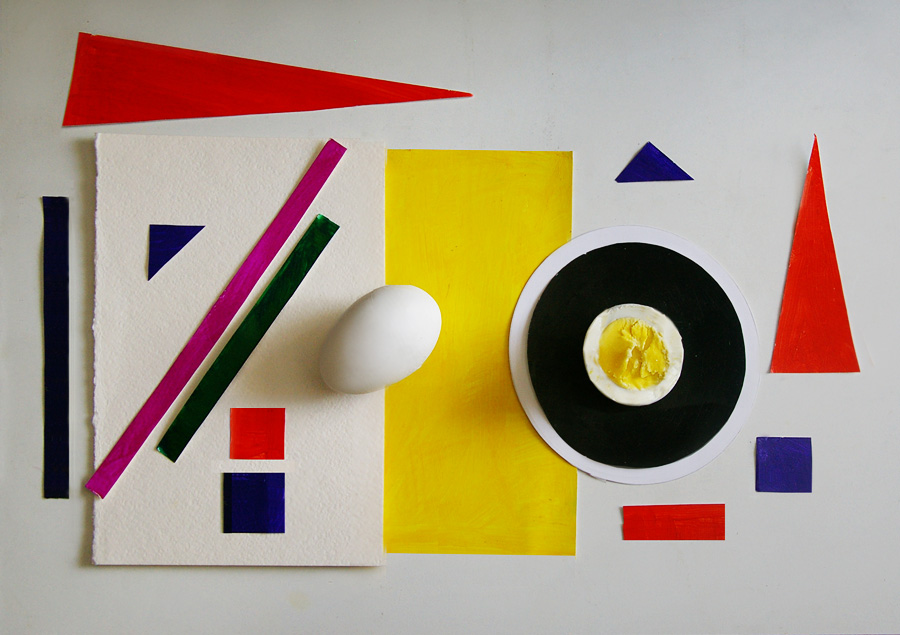 фото "Весенний супрем 2" метки: натюрморт, бумага, супрематизм, яйцо