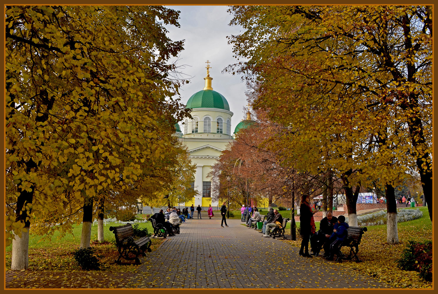 photo "***" tags: landscape, autumn, temple, Бирюч, собор