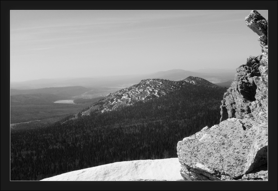 photo "Taganay, Sur Ural" tags: landscape, black&white, 