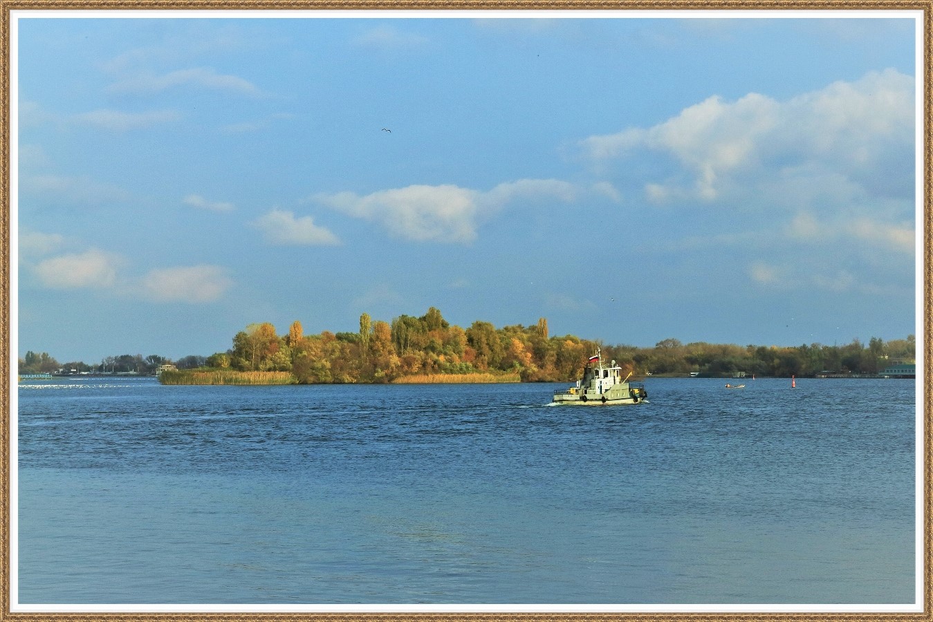 фото "Осенний островок." метки: пейзаж, природа, 