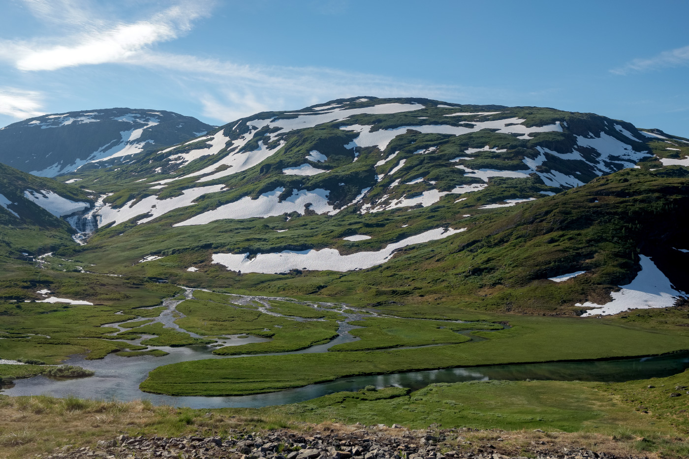 photo "***" tags: landscape, Europe, Norway, mountains, river, водопад