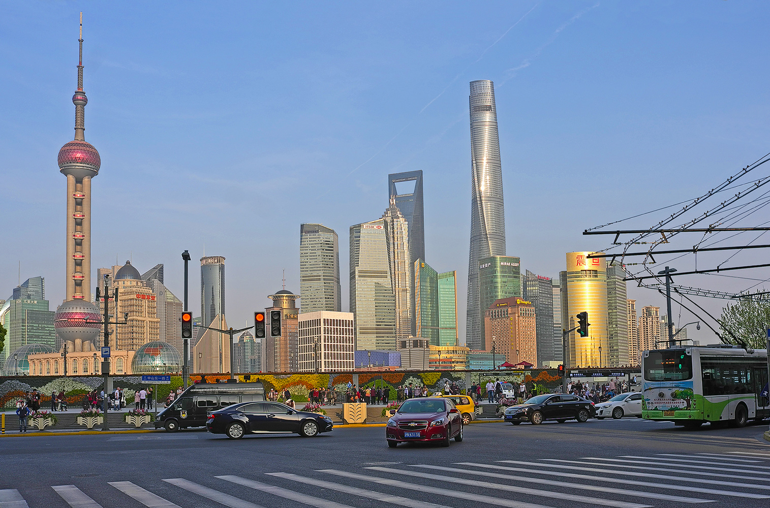 фото "На закате" метки: пейзаж, архитектура, путешествия, Китай, Шанхай