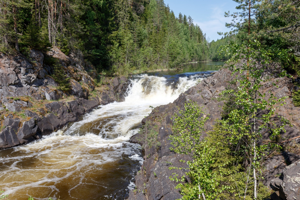 photo "***" tags: landscape, Karelia, Russia, forest, river, Водопады, Кивач