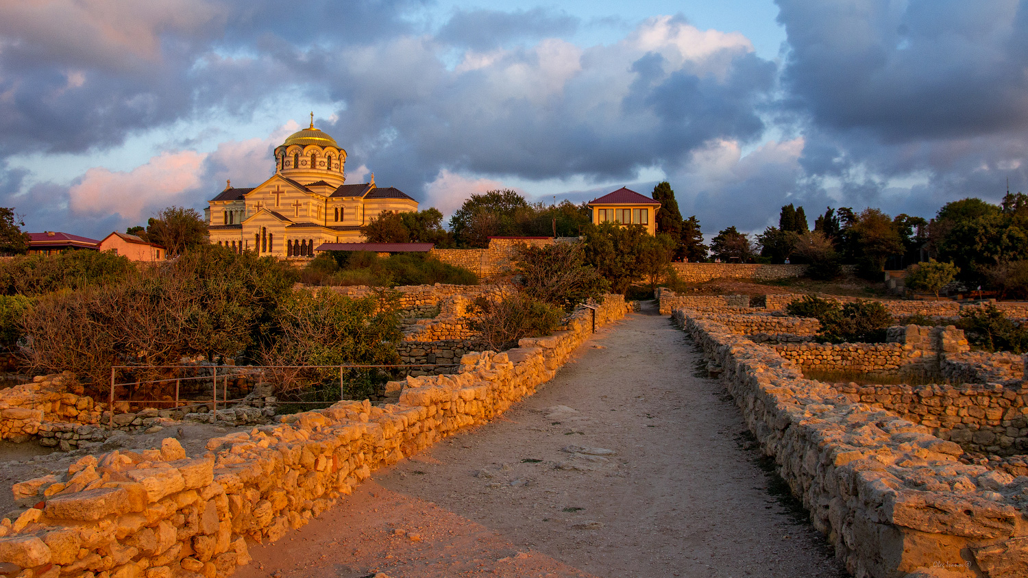 photo "***" tags: landscape, architecture, travel, Crimea, Владимирский Собор, Херсонес, собор, церковь