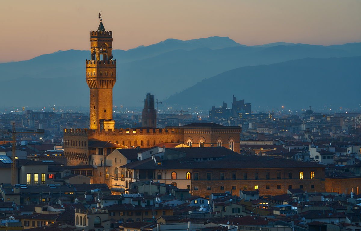 фото "Добрый вечер Флоренция..." метки: архитектура, пейзаж, 