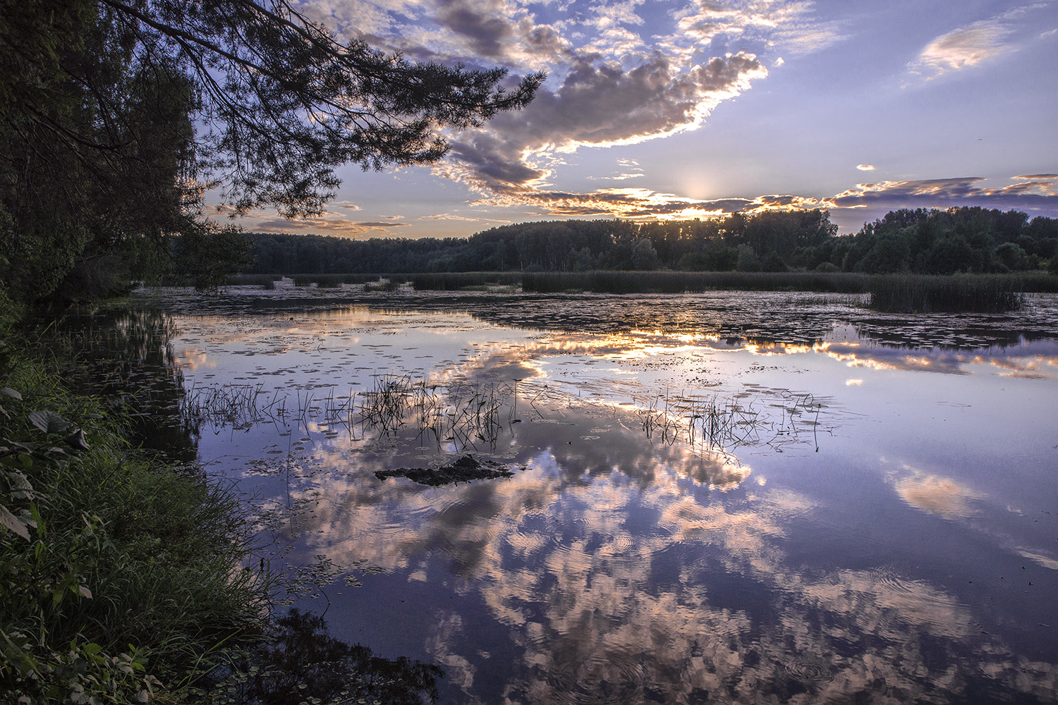photo "***" tags: landscape, sunset, вечерний пейзаж, российский пейзаж