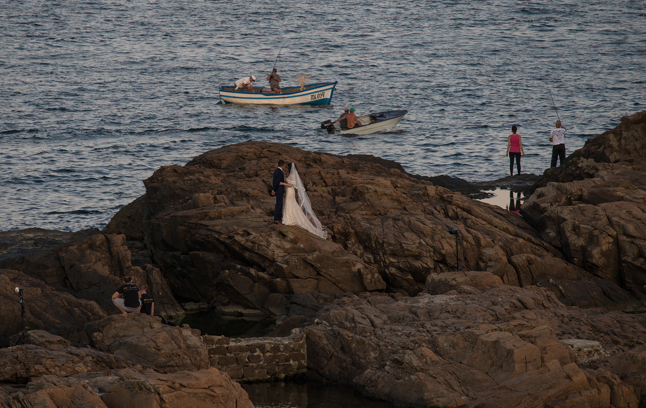 photo "***" tags: genre, sea, wedding, рыбаки