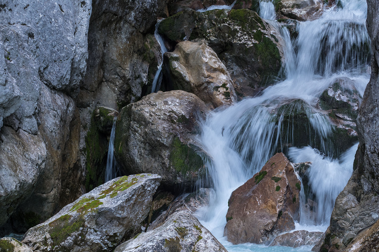 photo "Hoellentalklamm" tags: landscape, Europe, mountains, river, water