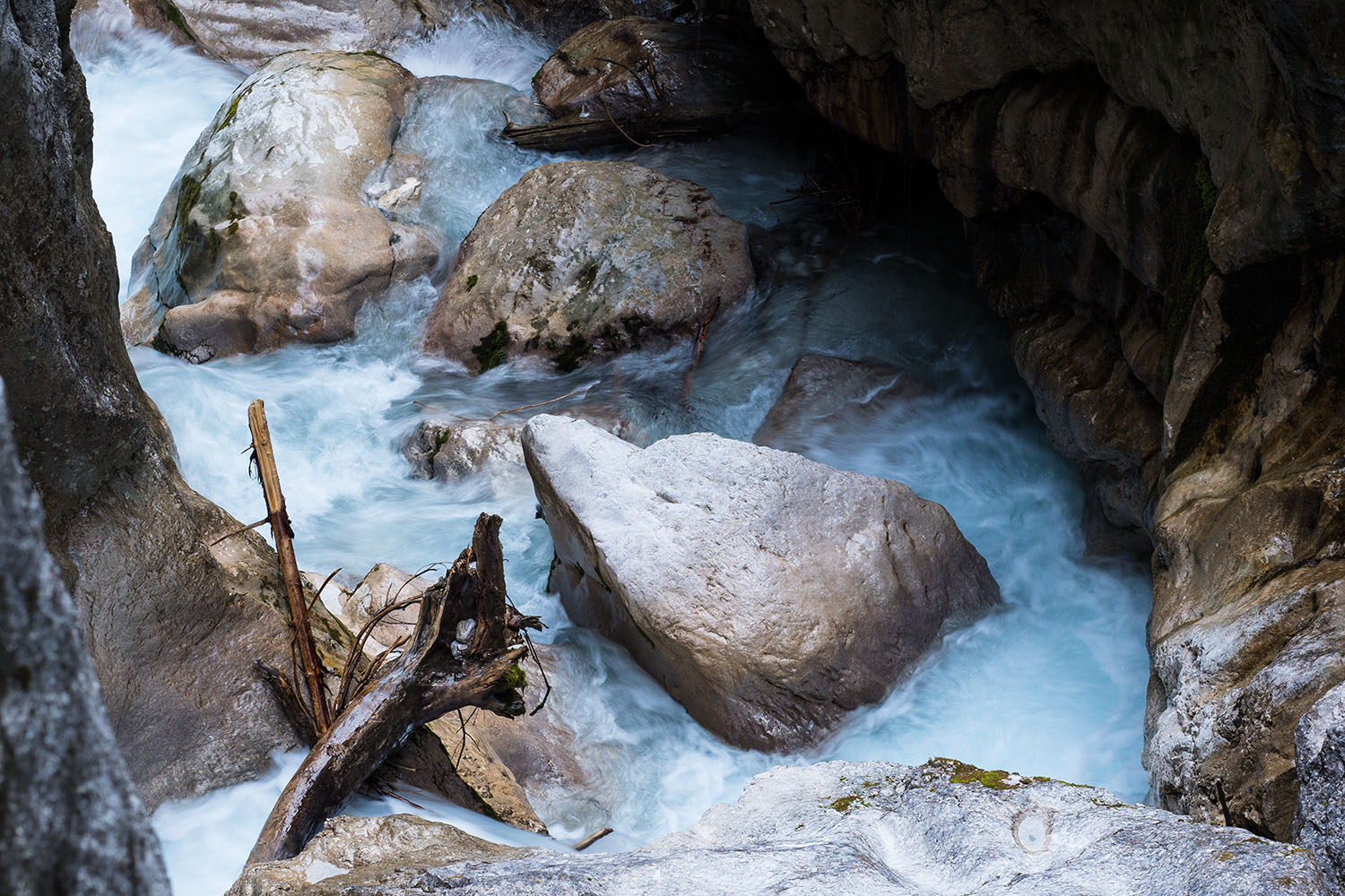 photo "Hoellentalklamm" tags: landscape, Europe, mountains, river, water