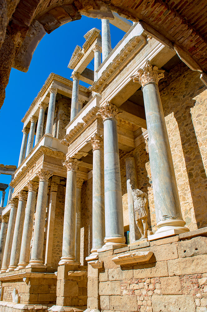 photo "Roman Theatre of Mérida" tags: architecture, 