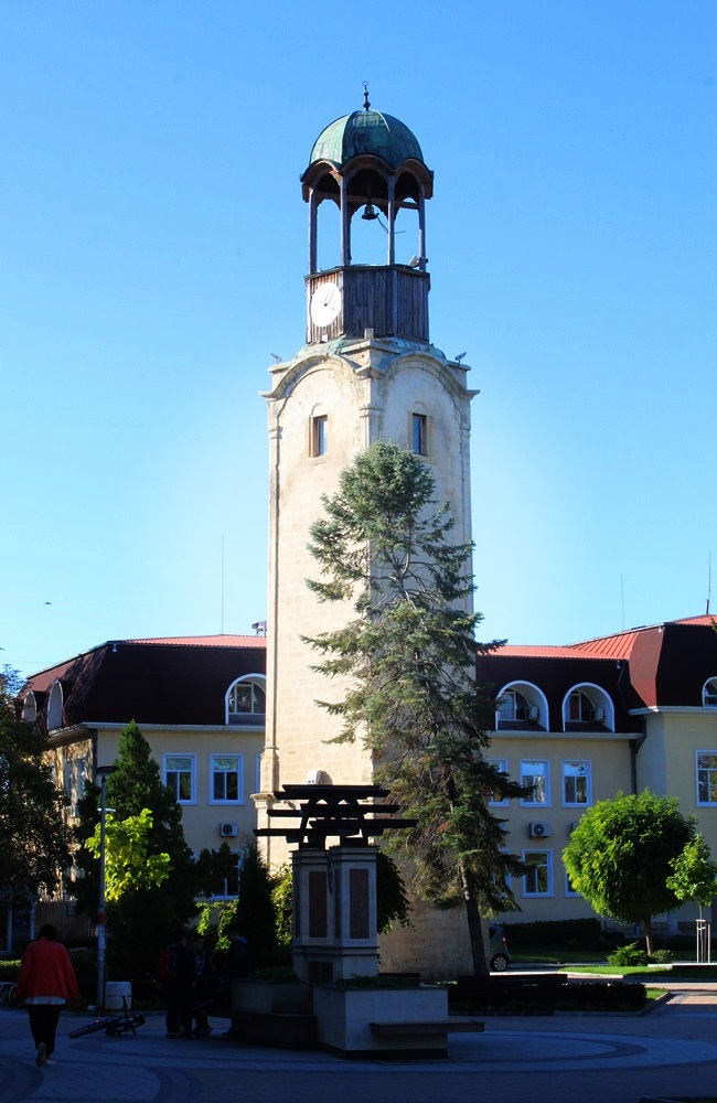 фото "Clock-tower _Razgrad" метки: , 