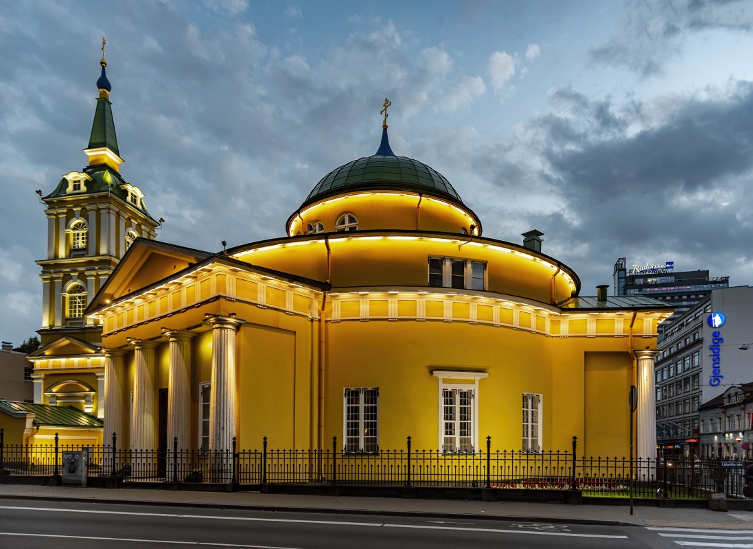 фото "Церковь Александра Невского в Риге" метки: архитектура, 