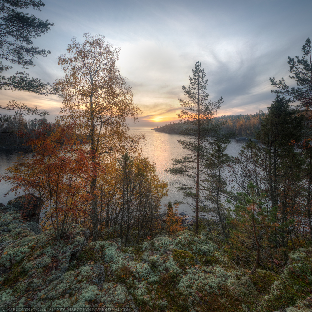 photo "***" tags: landscape, nature, travel, Karelia, autumn, Восход, Ладога, шхеры