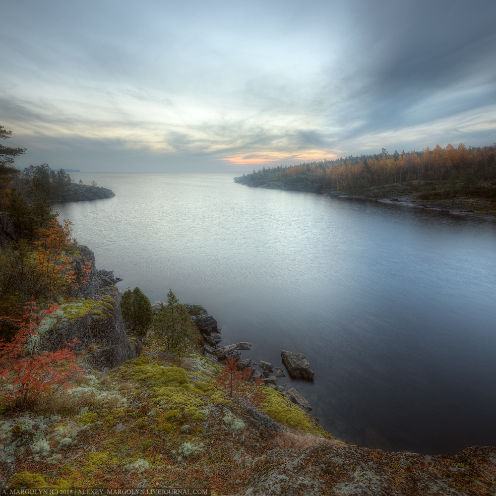 photo "***" tags: landscape, nature, travel, Karelia, autumn, lake, Восход, Ладожское, шхеры