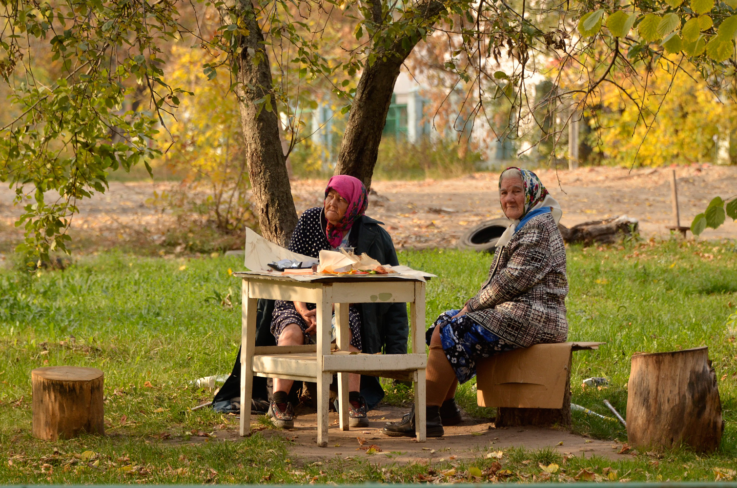 фото "В старом дворе." метки: жанр, 