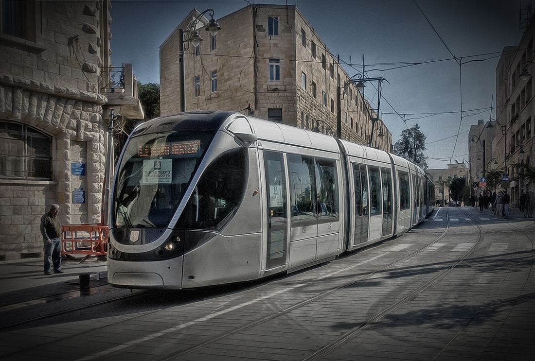 photo "Jerusalem tram" tags: travel, city, technics, 